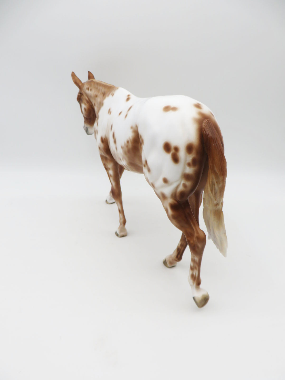 Elizabeth - OOAK - Chestnut Appaloosa Mule by Sheryl Leisure - Best Offers 12/27/22