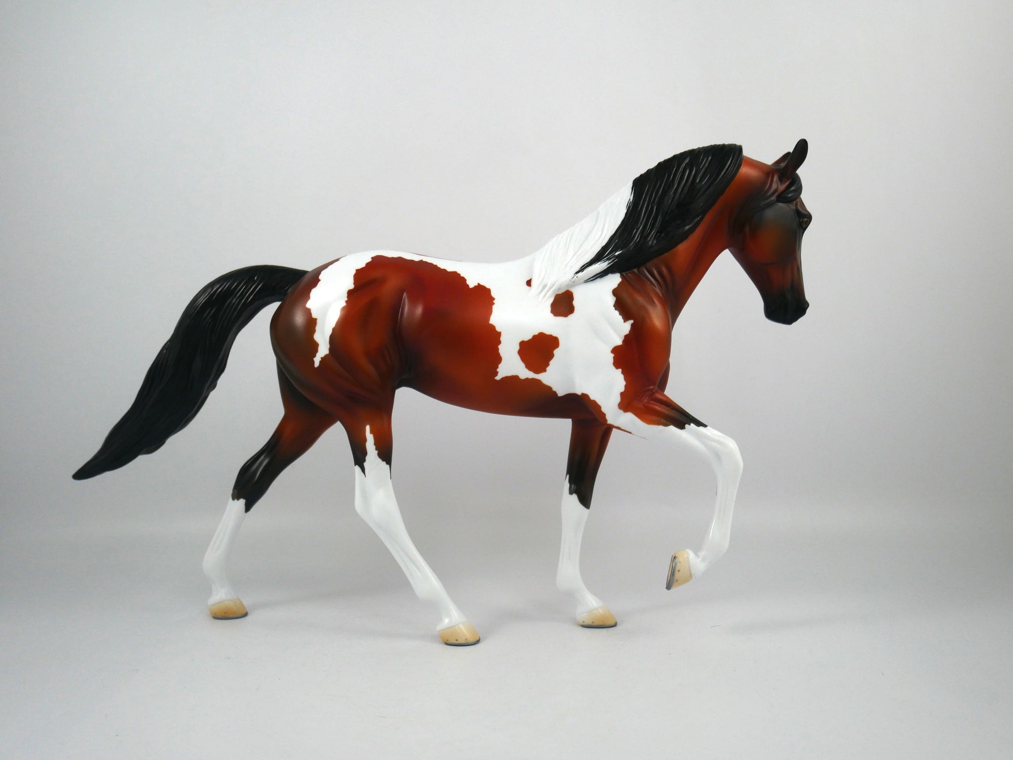 Happy Days Ahead-OOAK Bay Paint Tennessee Walker Painted By Ellen Robinson 12/30/30
