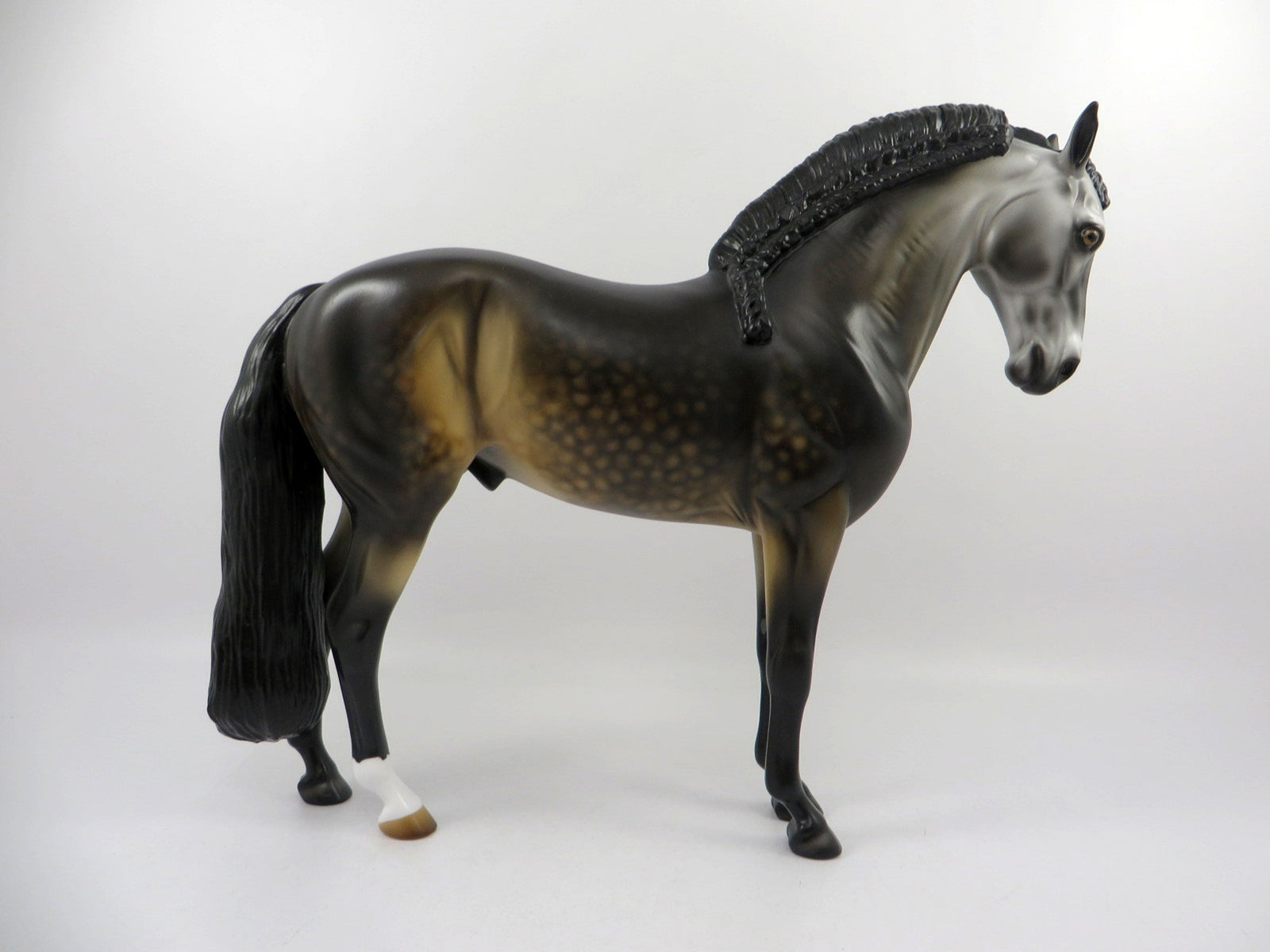 Embark-OOAK Dapple Bay Andalusian Painted By Audrey Dixon 3/12/21