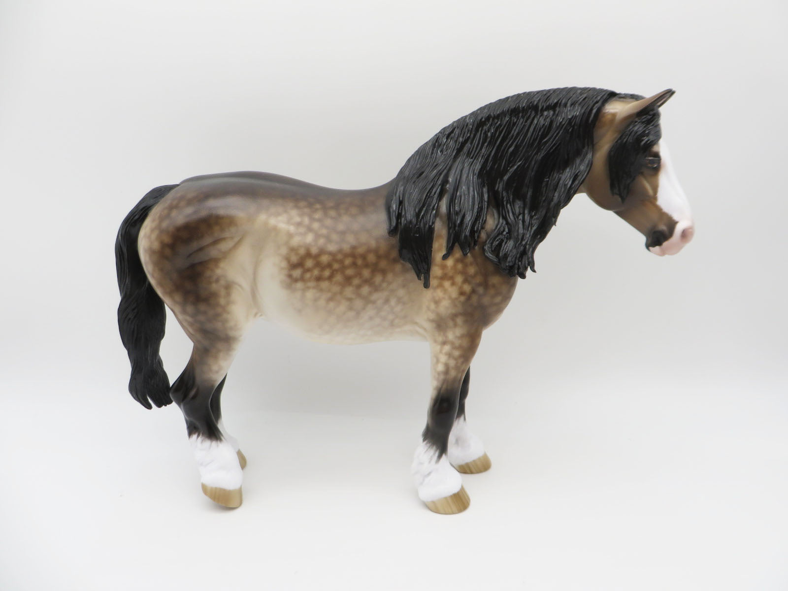 Emily - OOAK - Dappled Buckskin Heavy Draft by Sheryl Leisure - Best Offers 1/9/23