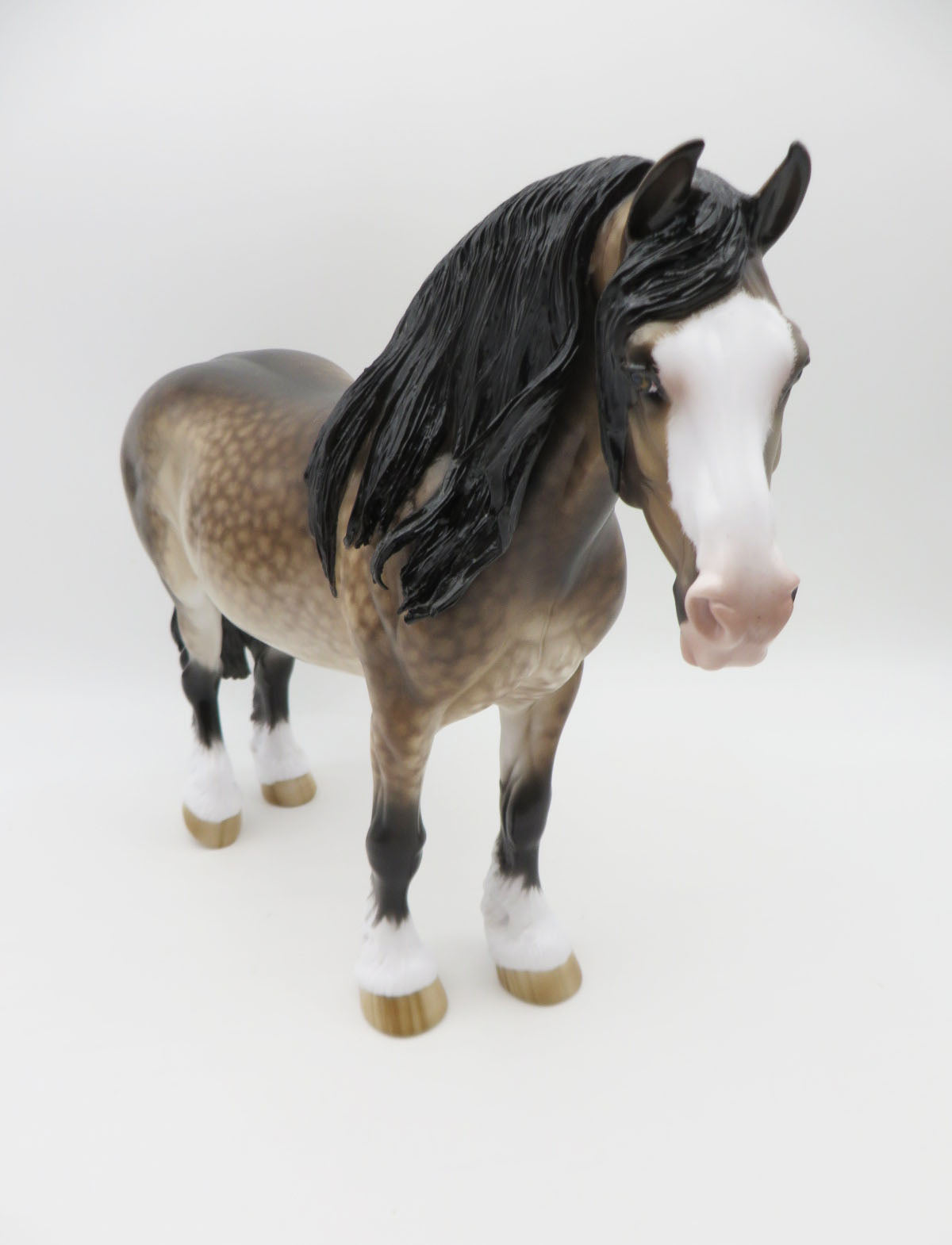 Emily - OOAK - Dappled Buckskin Heavy Draft by Sheryl Leisure - Best Offers 1/9/23