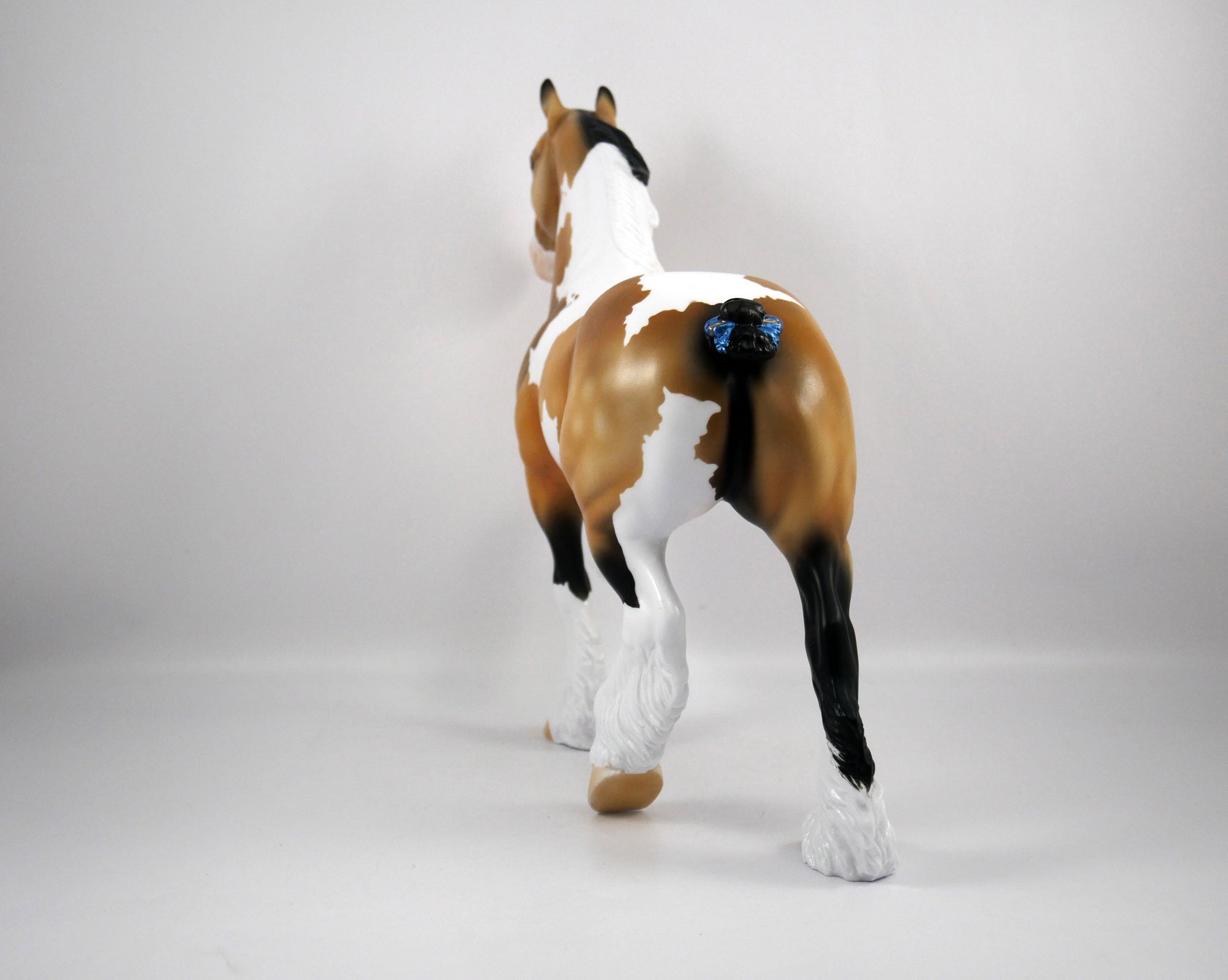 Emmy Lou-OOAK Buckskin Paint Trotting Drafter by Ellen 1/29/21