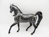 Enchanting Holiday - OOAK - Black and Gold Unicorn Arabian Mare Decorator By Ellen Robbins - Christmas Tails 2022 - CT22