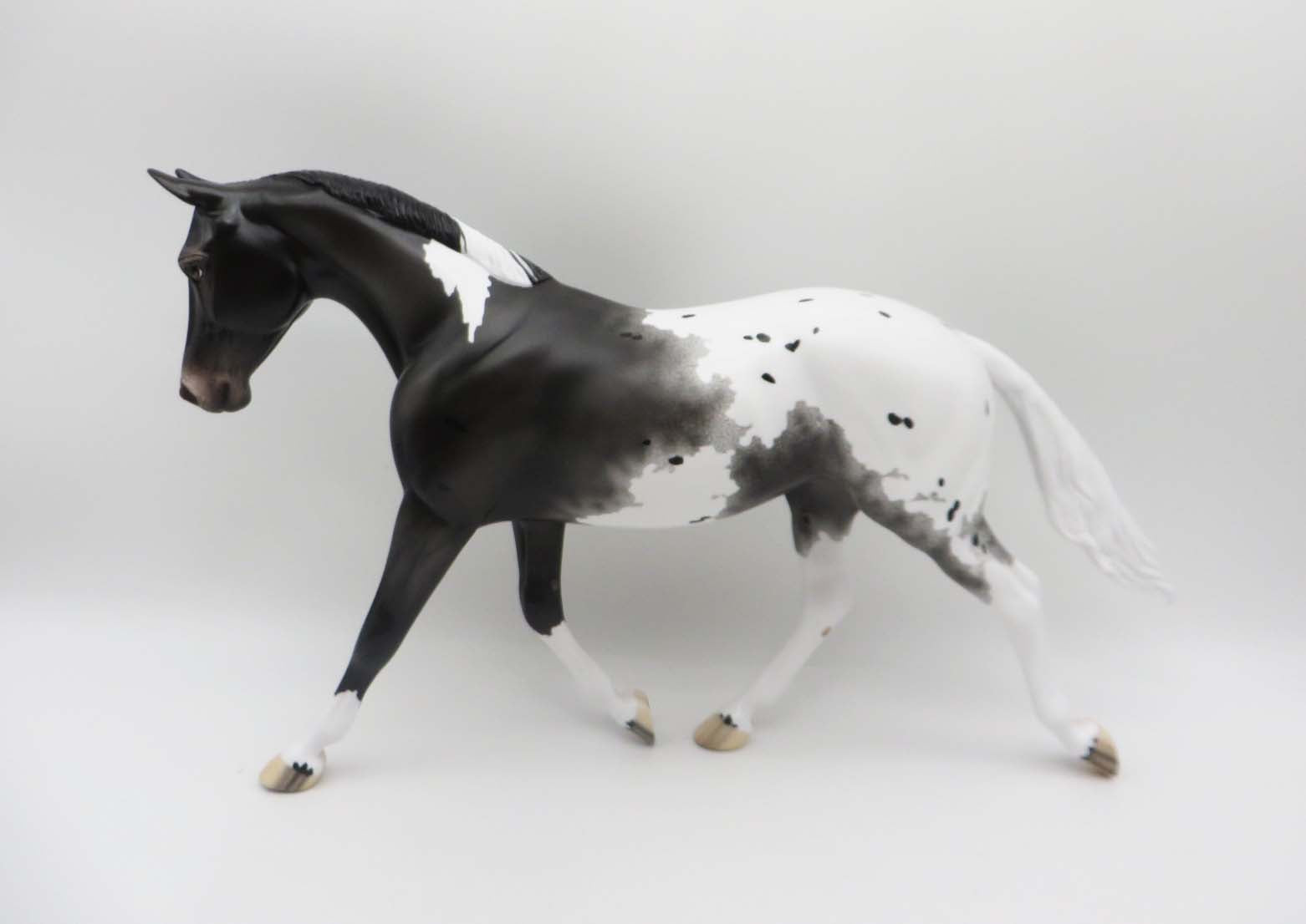 Enemies By Monday - OOAK - Black Pintaloosa Palouse By  Ellen Robbins - SHCF23