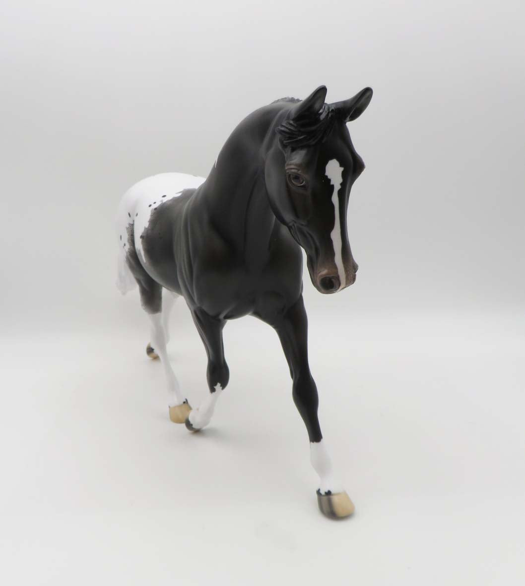 Enemies By Monday - OOAK - Black Pintaloosa Palouse By  Ellen Robbins - SHCF23