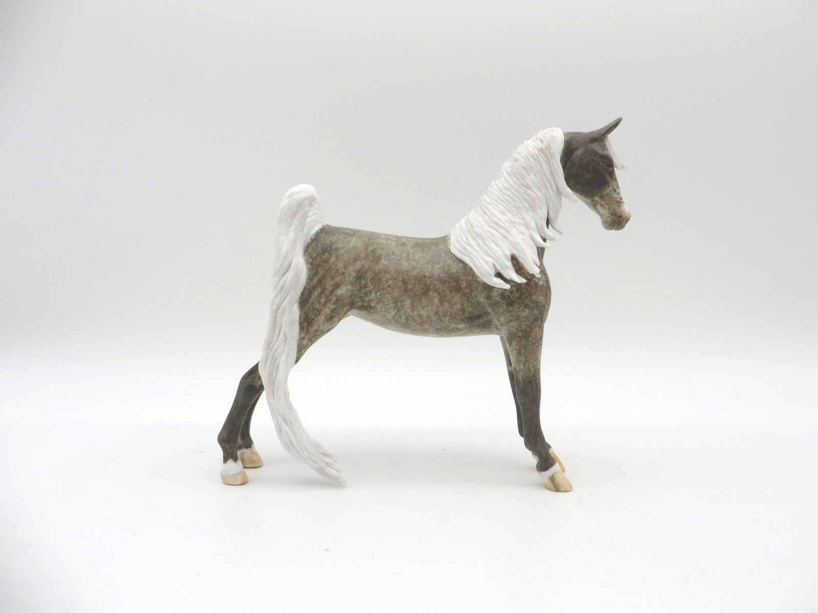 Entourage-OOAK Roan Saddlebred Pebbles Painted By Andrea EQ 21