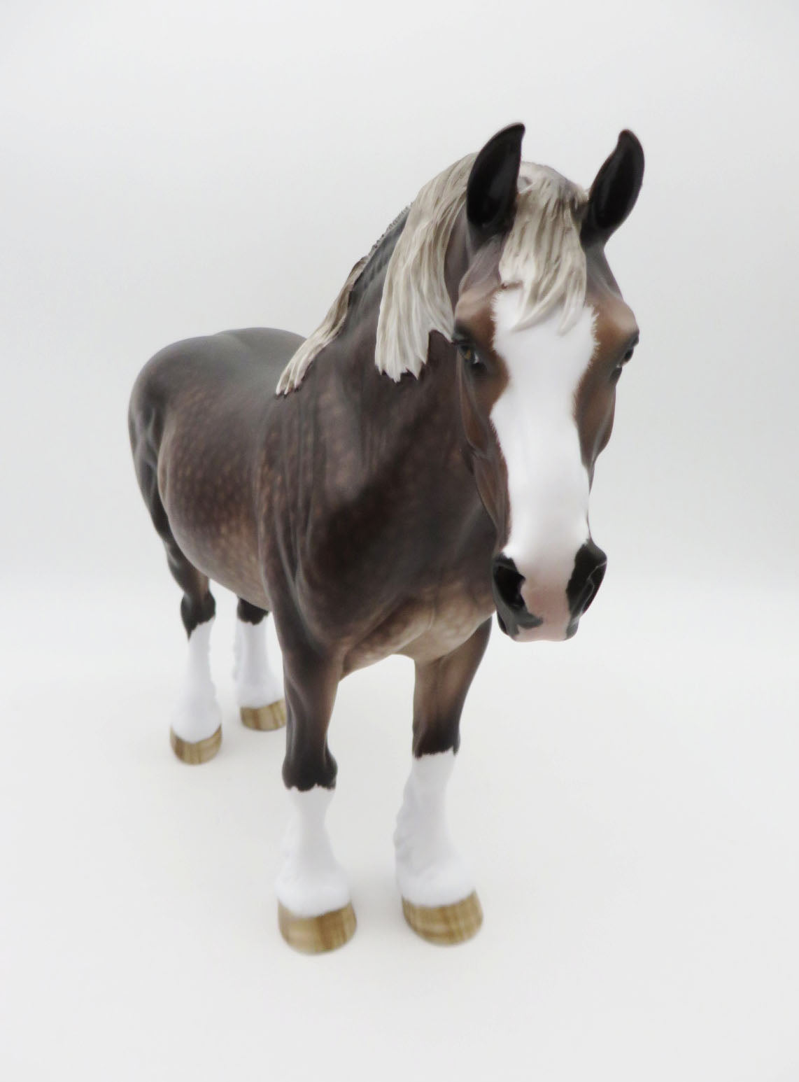 Erin  - OOAK - Silver Dapple Heavy Draft by Sheryl Leisure - Best Offers 12/12/22