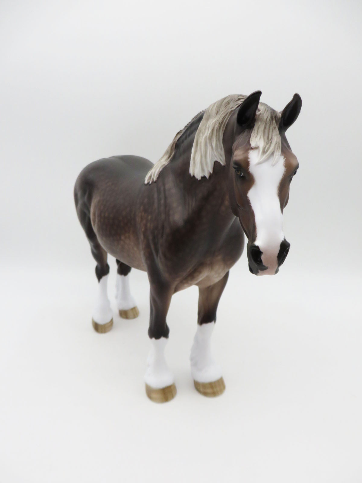 Erin  - OOAK - Silver Dapple Heavy Draft by Sheryl Leisure - Best Offers 12/12/22