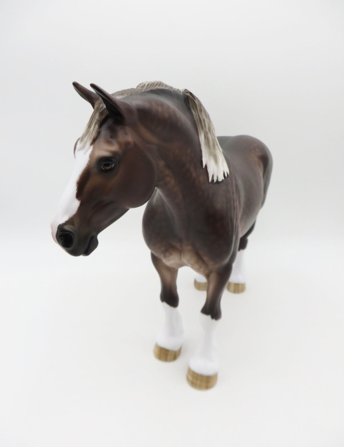 Erin  - OOAK - Silver Dapple Heavy Draft by Sheryl Leisure - Best Offers 12/12/22