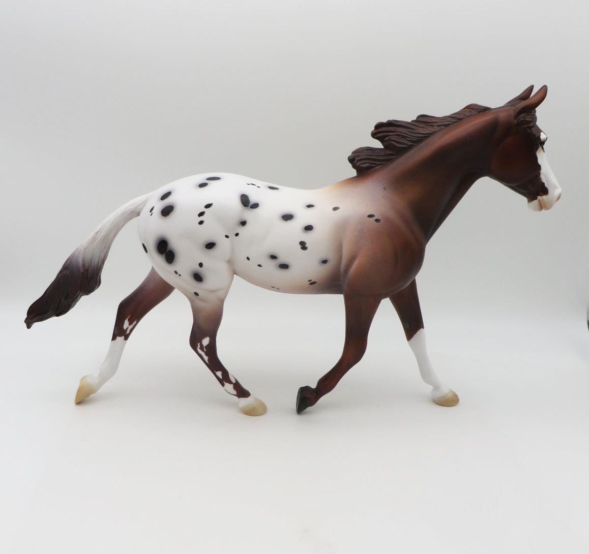 Erthe Magick - OOAK - Chestnut Blanket Appaloosa Palouse - Painted by Ellen Robbins - MM22