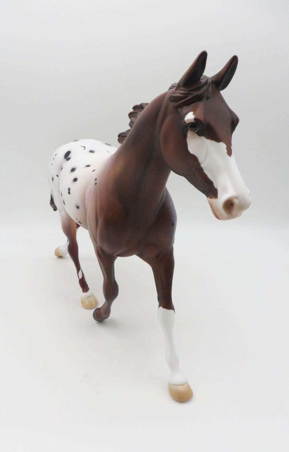 Erthe Magick - OOAK - Chestnut Blanket Appaloosa Palouse - Painted by Ellen Robbins - MM22