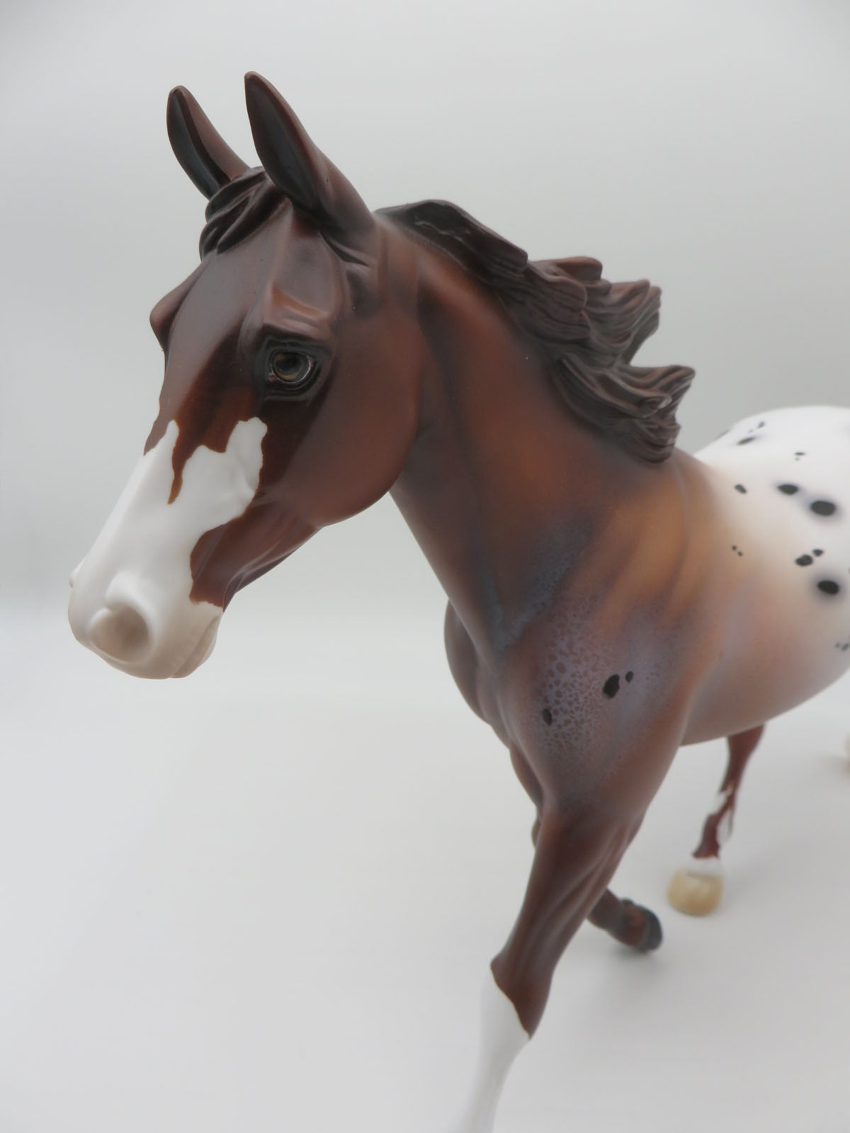 Erthe Magick - OOAK - Chestnut Blanket Appaloosa Palouse - Painted by Ellen Robbins - MM22