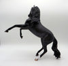 Euphrates-OOAK Dapple Black Arabian Mare SHCF 21