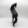 Euphrates-OOAK Dapple Black Arabian Mare SHCF 21