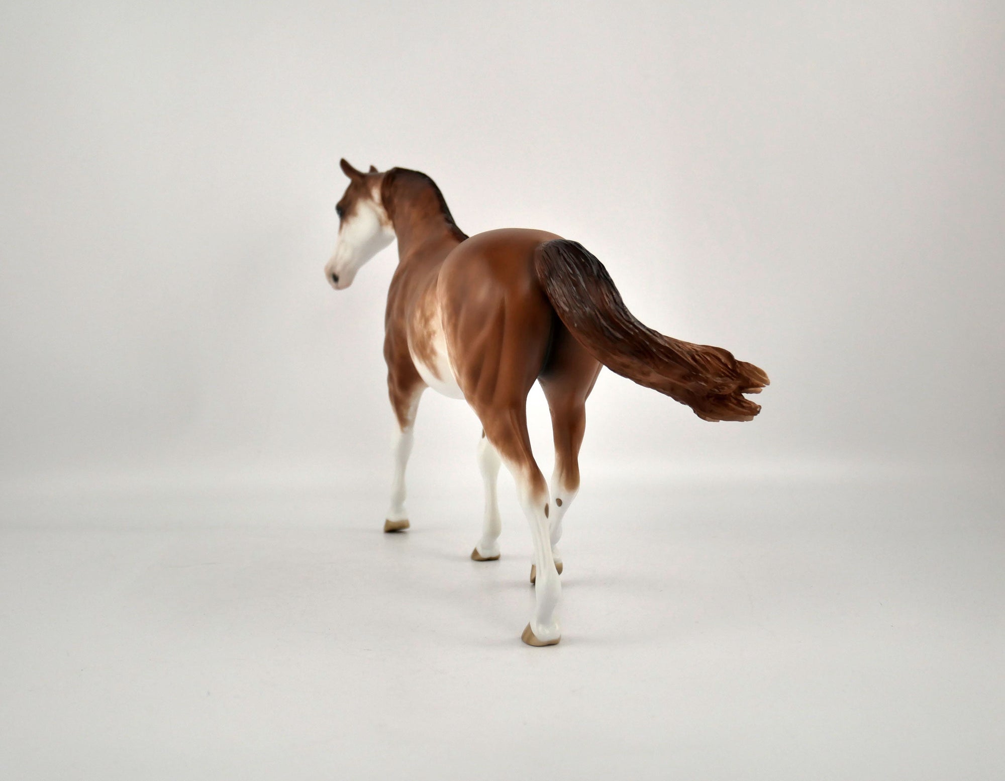 EVERETT -OOAK CHESTNUT SABINO PONY MODEL HORSE BY SHERYL LEISURE 11/24/20