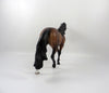 Everseer-OOAK Dapple Bay Pony Painted by Sheryl Leisure 2/18/21