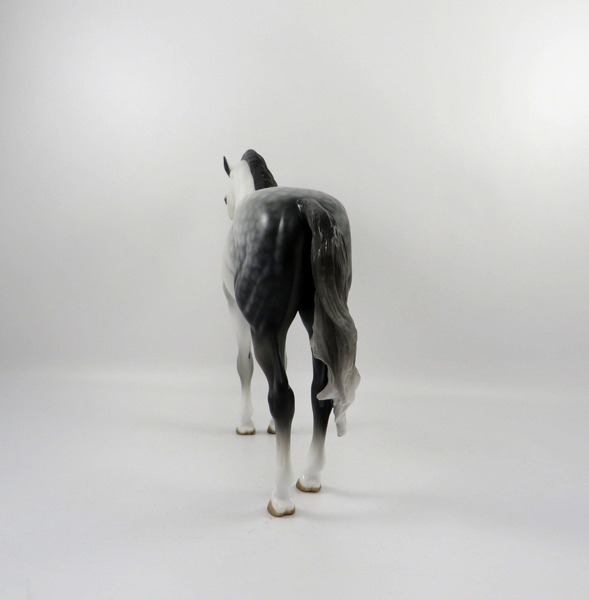 Excursion-OOAK Dapple Grey Andalusian Painted By Audrey Dixon 3/12/21