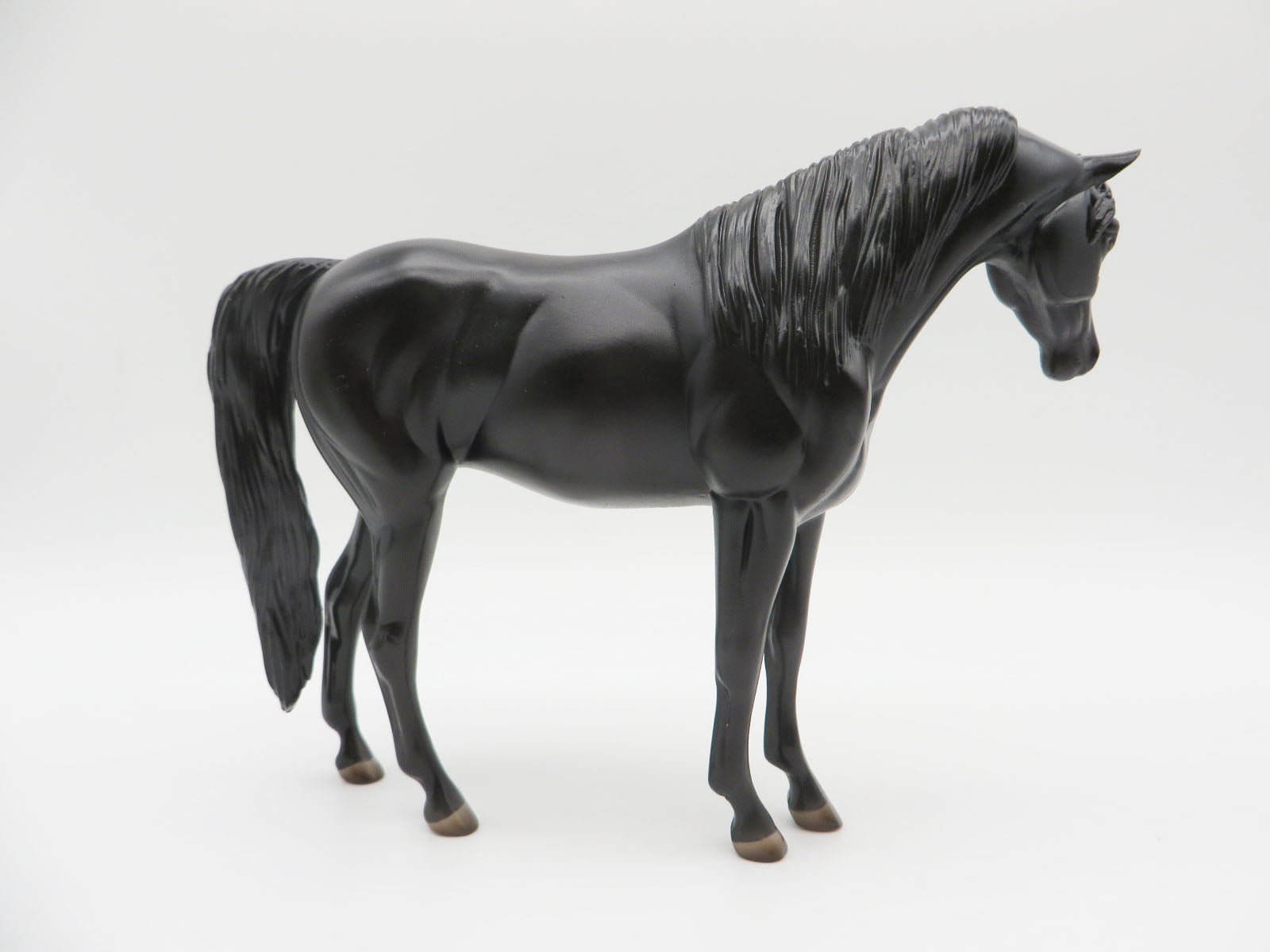 FALL NIGHTS - OOAK BLACK ARABIAN MARE PEBBLES  BY ASHLEY PALMER LHS 22