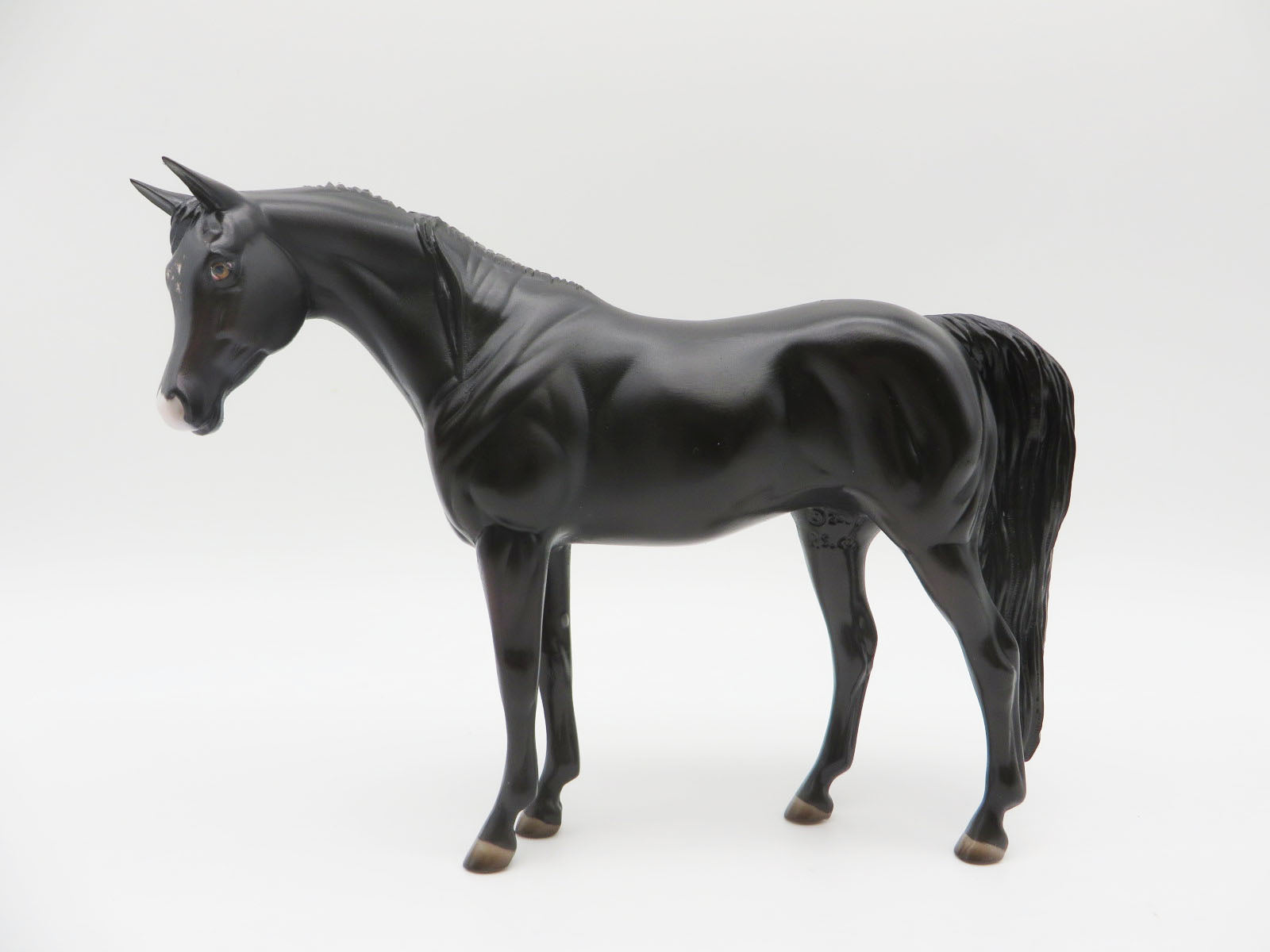 FALL NIGHTS - OOAK BLACK ARABIAN MARE PEBBLES  BY ASHLEY PALMER LHS 22