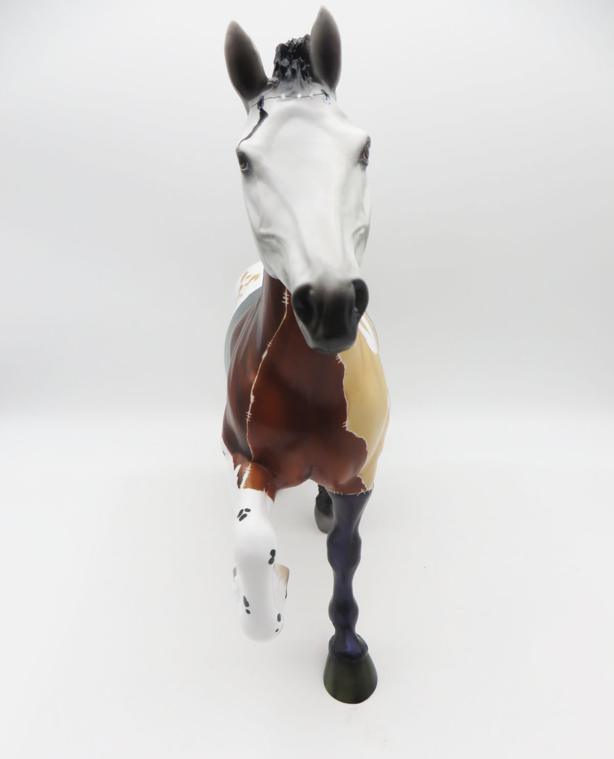 Frankenstein&#39;s Monster - OOAK - BEST OFFER - Custom Trotting Drafter Decorator By Carrie Keller- MM22