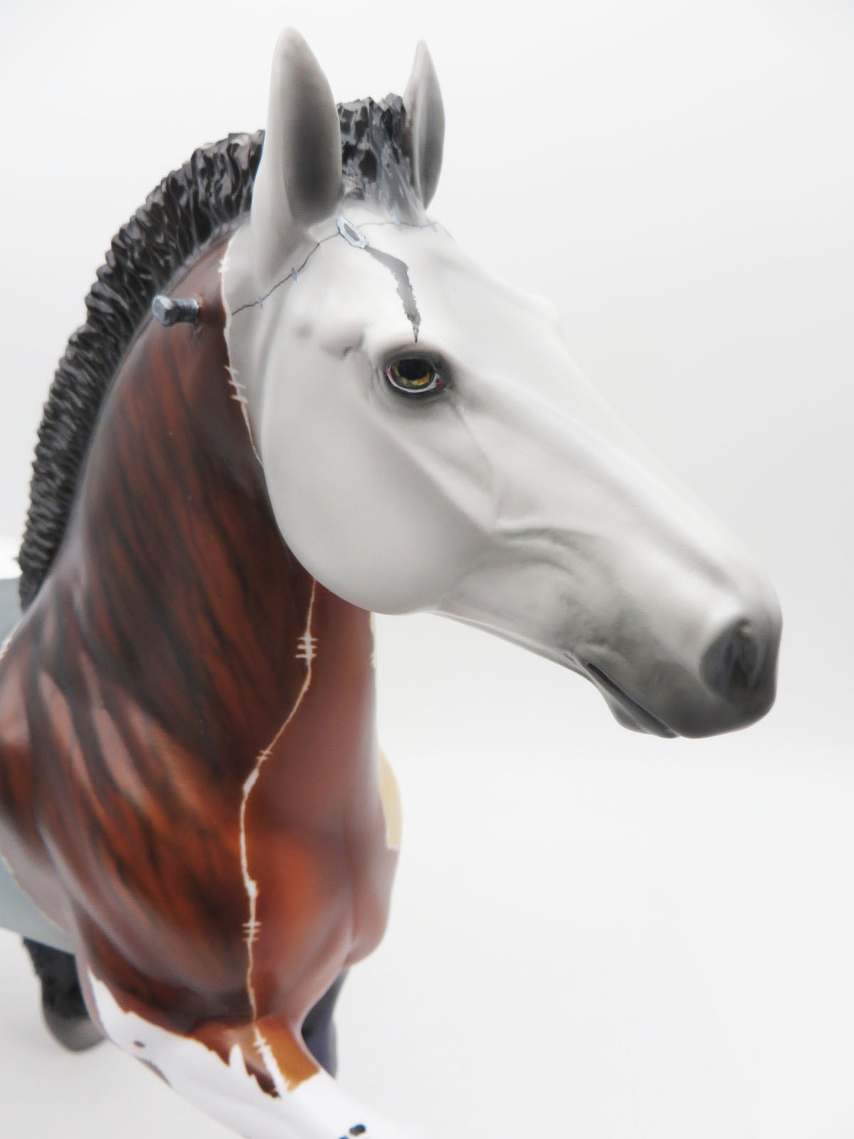 Frankenstein&#39;s Monster - OOAK - BEST OFFER - Custom Trotting Drafter Decorator By Carrie Keller- MM22