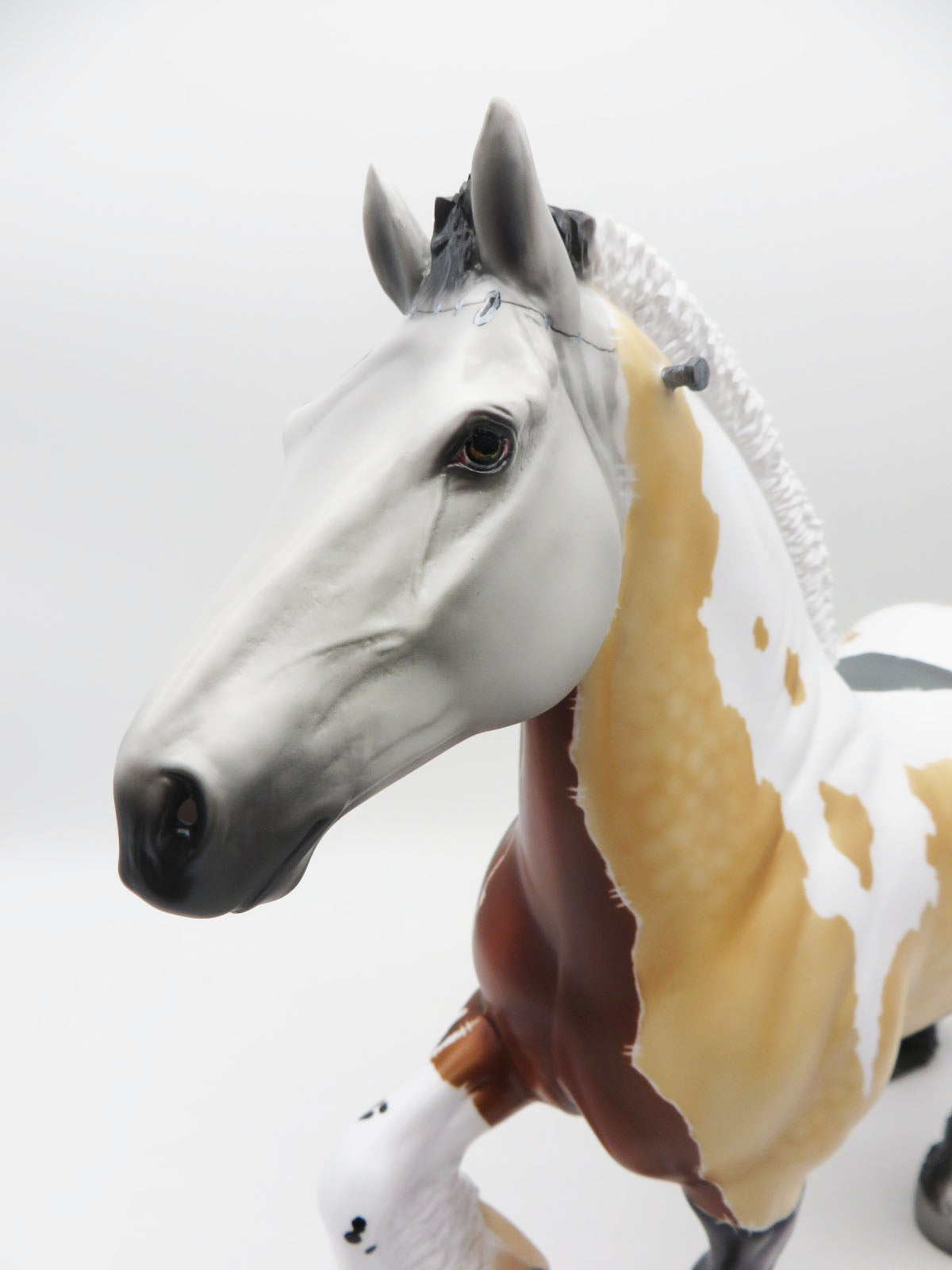 Frankenstein&#39;s Monster - OOAK - BEST OFFER - Custom Trotting Drafter Decorator By Carrie Keller- MM22