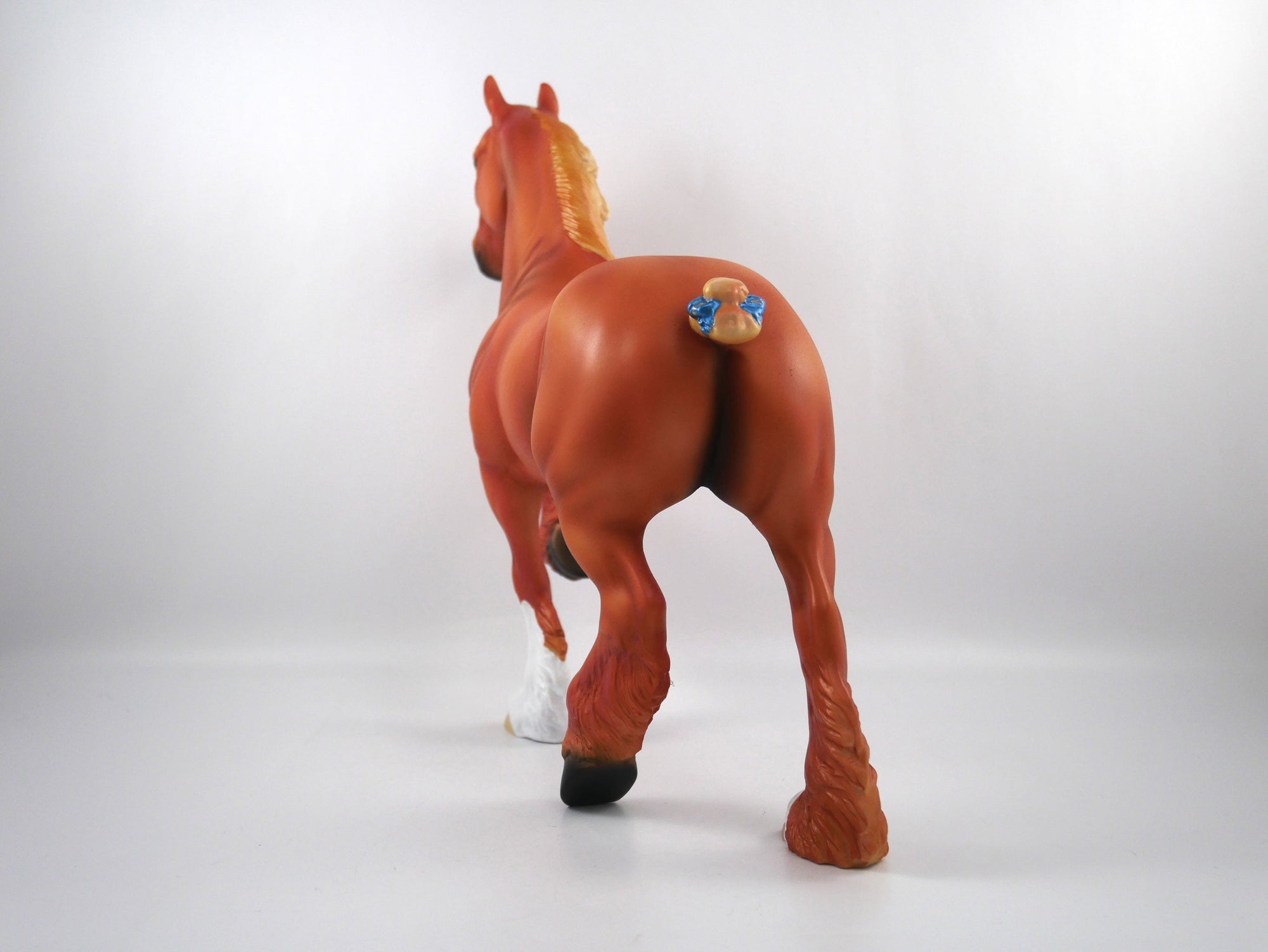 Fair Catch-OOAK Chestnut Trotting Draft  SB21