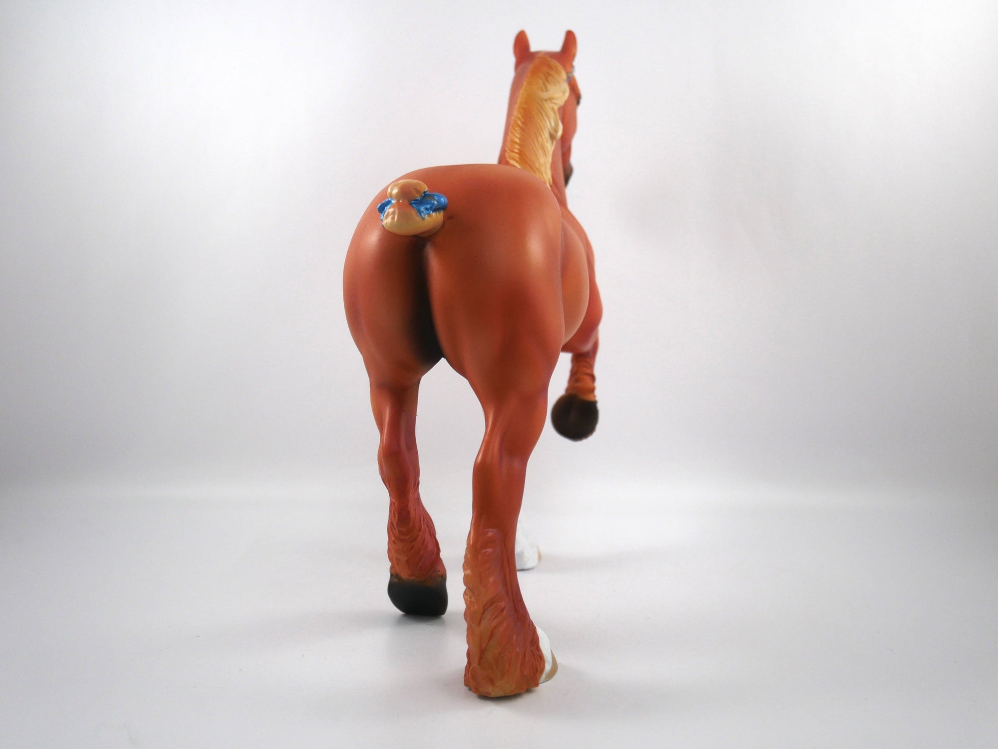 Fair Catch-OOAK Chestnut Trotting Draft  SB21