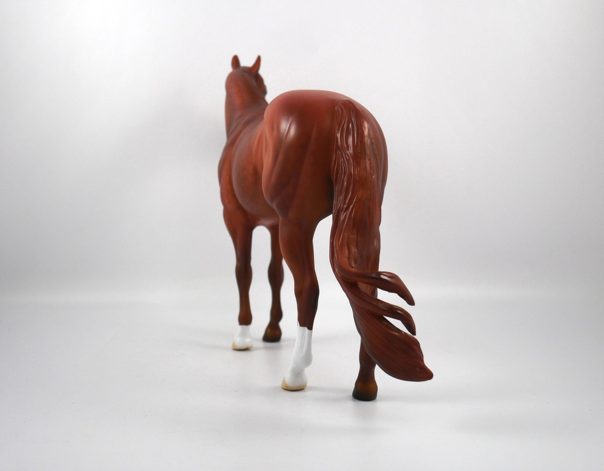 Falcon-OOAK Dapple Chestnut ISH By Dawn Quick  SB21