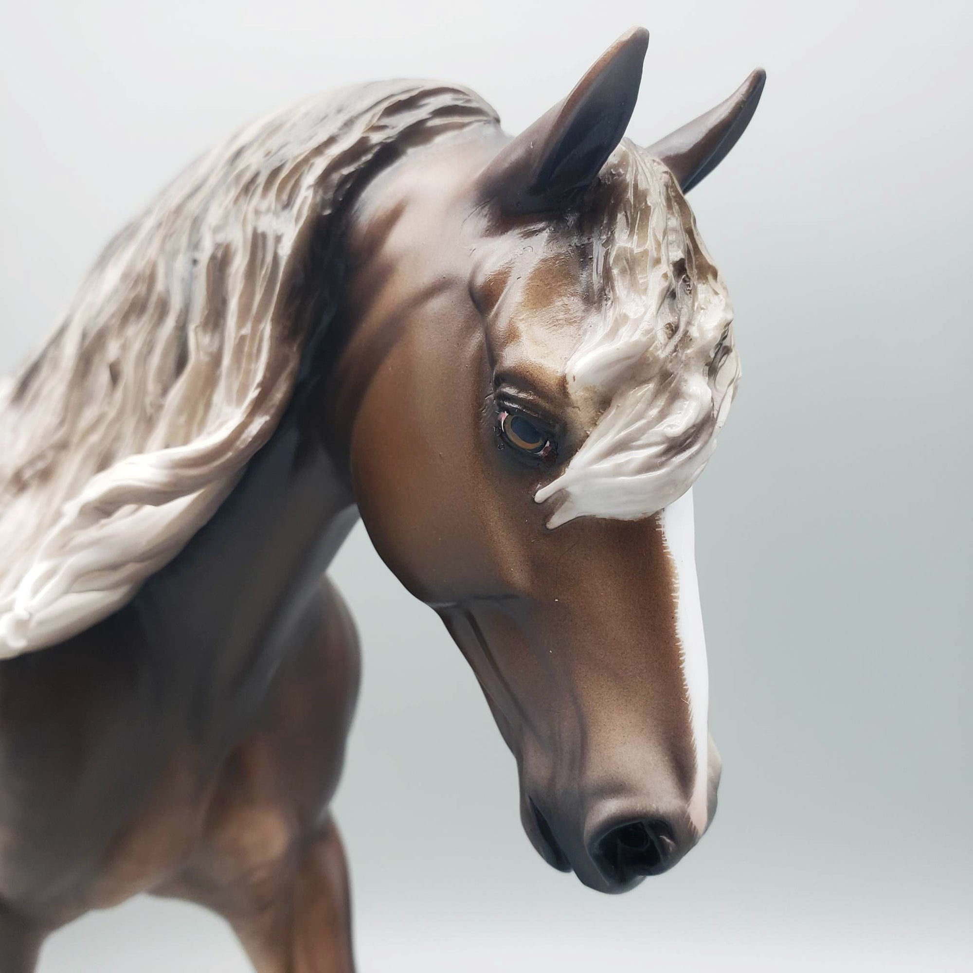 Far From Over - OOAK Dappled Chestnut Irish Draft By Sheryl Leisure Best Offer 6/5/23