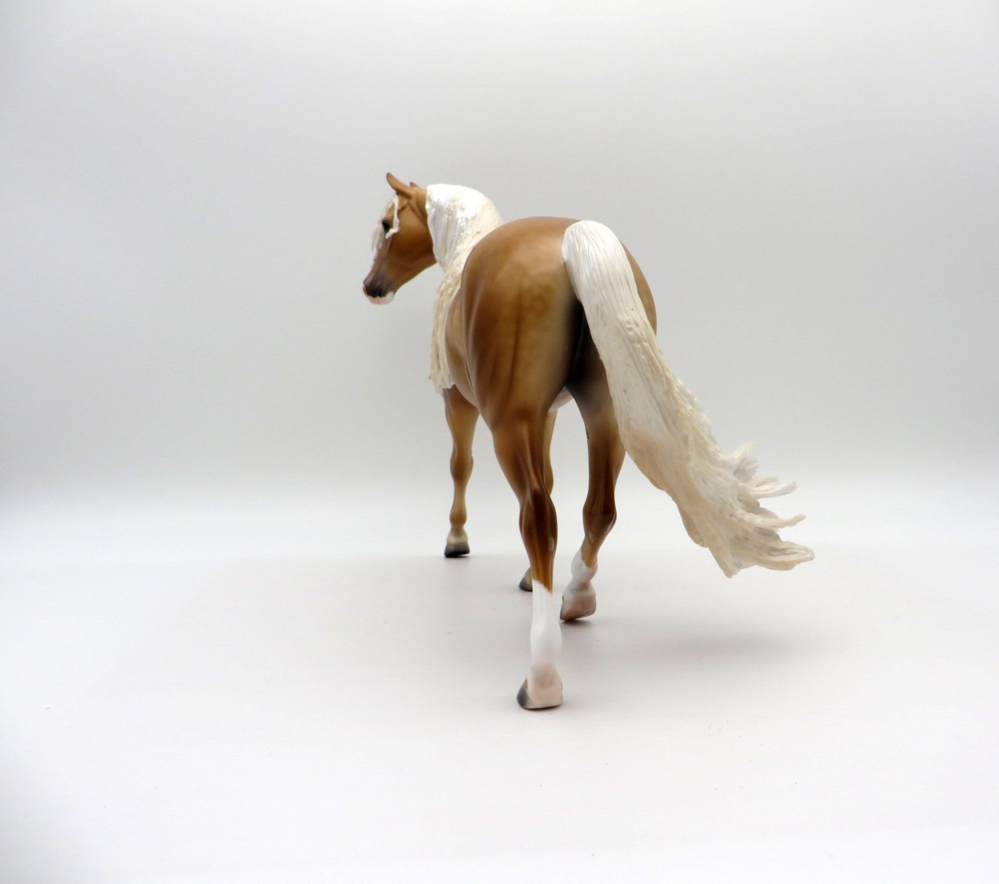 Farnham-OOAK Dapple Palomino Pony  Painted By Caroline Boydston 7/12/21