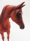 Faygo - OOAK - Chestnut Pebble Arabian by Angela Marleau - Christmas Tails 2022 - CT22