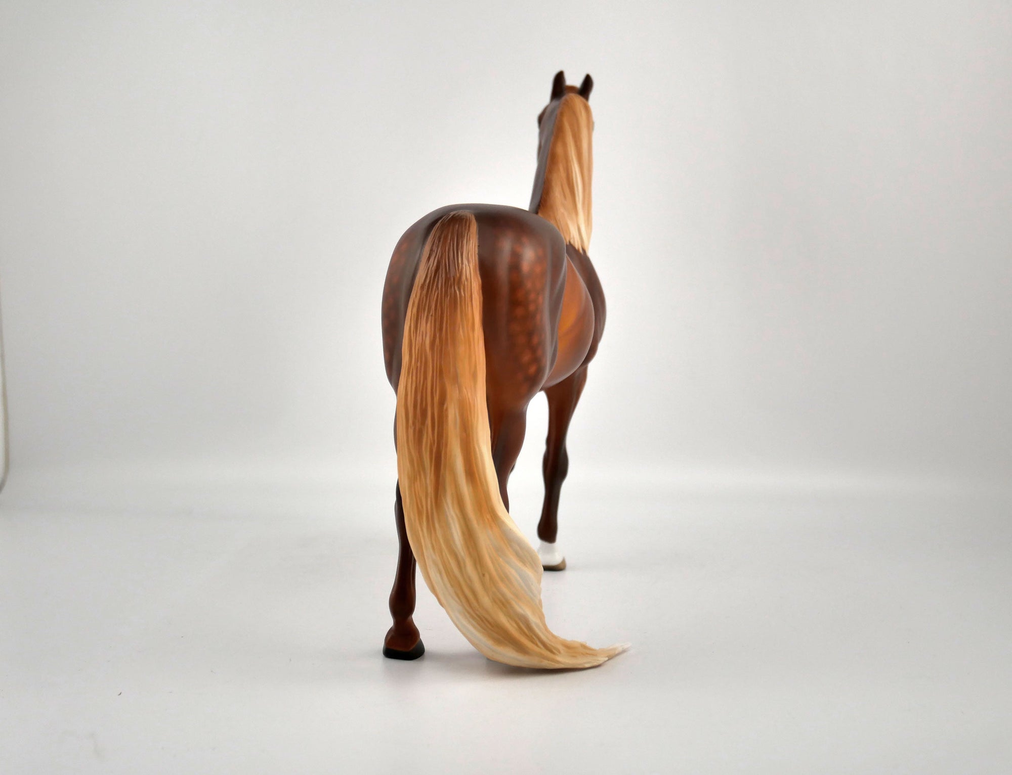 Fezziwig-OOAK Dapple Chestnut Morgan By Sheryl Leisure 12/15/20