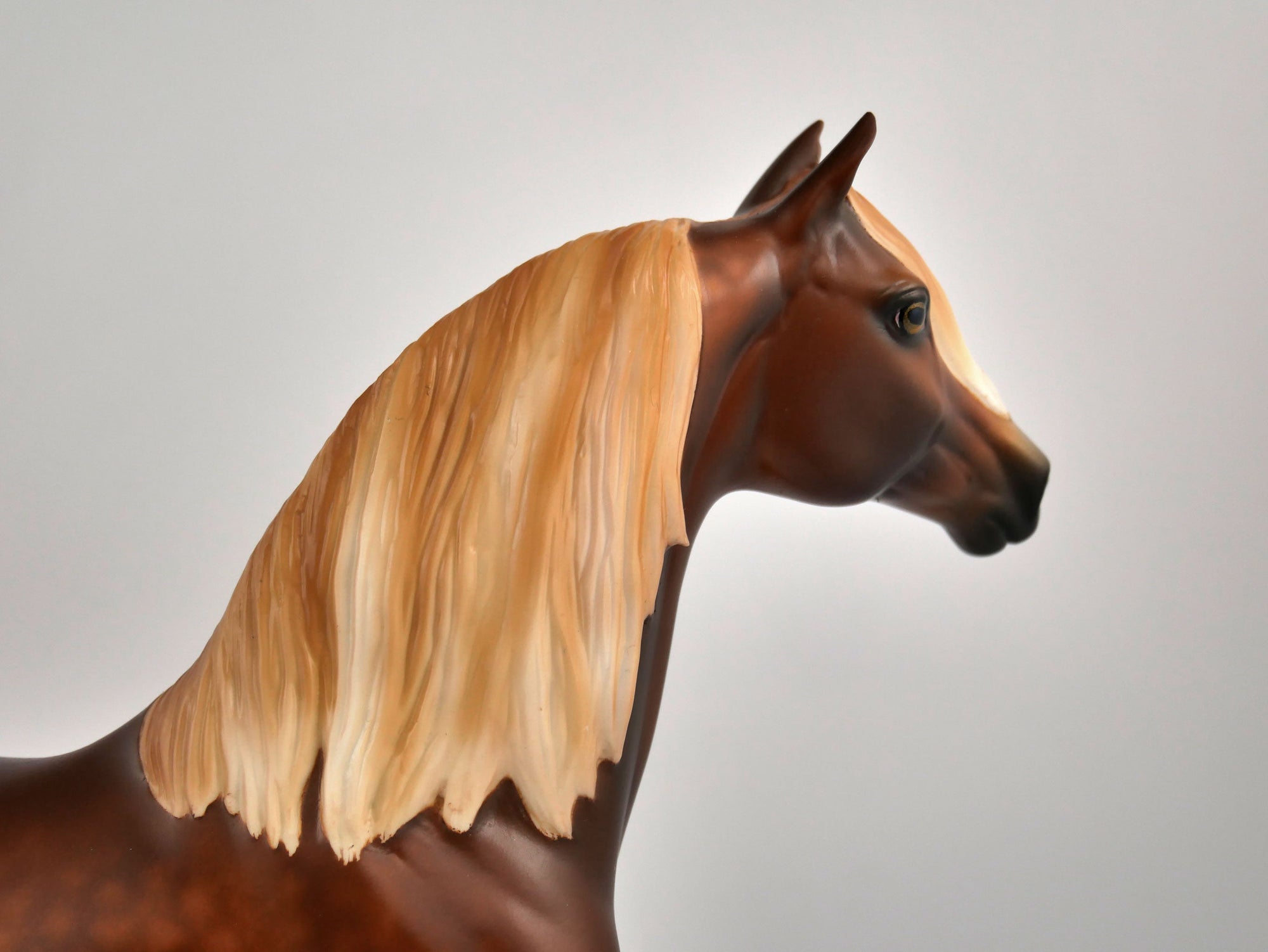 Fezziwig-OOAK Dapple Chestnut Morgan By Sheryl Leisure 12/15/20