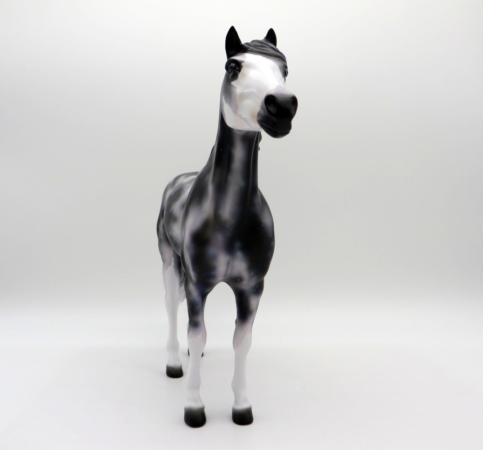 Final Frontier-OOAK Mustang Deco Painted by Ellen Robbins 7/30/21