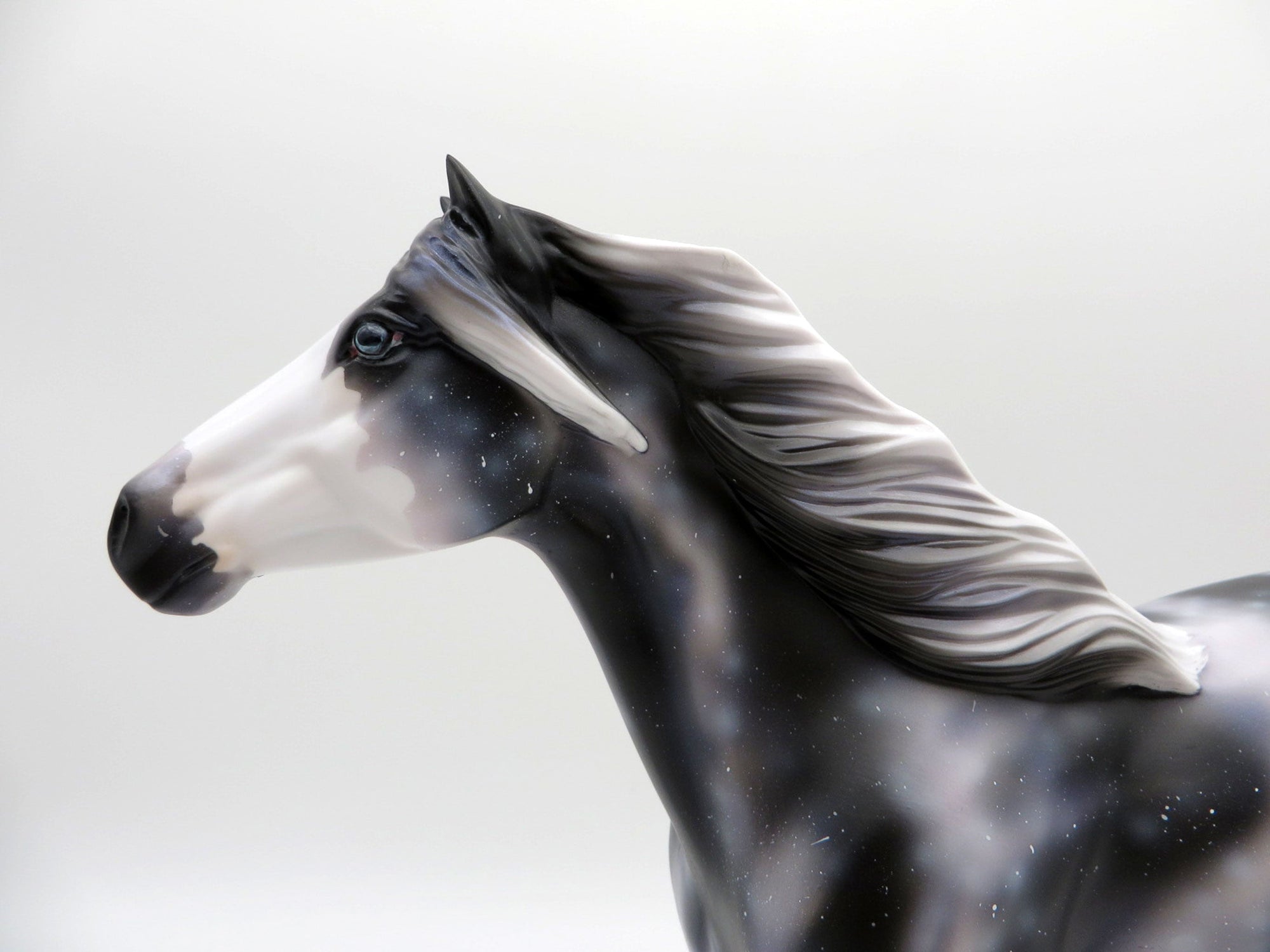 Final Frontier-OOAK Mustang Deco Painted by Ellen Robbins 7/30/21