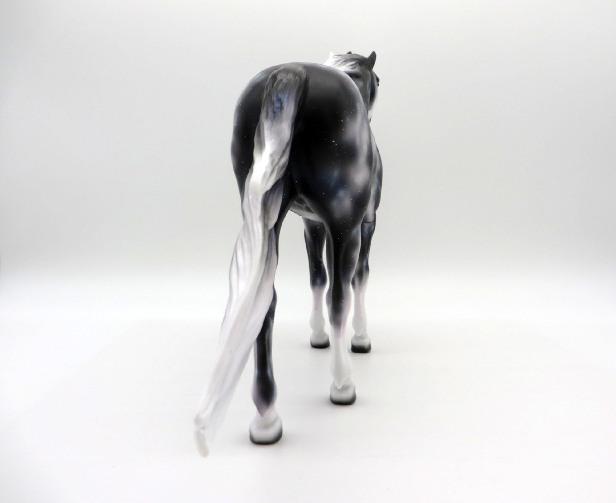 Final Frontier-OOAK Mustang Deco Painted by Ellen Robbins 7/30/21