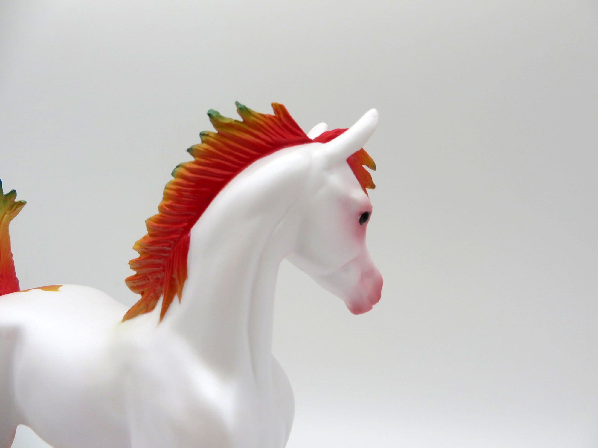 Fire-OOAK Foal Decorator Painted By Jas EQ 21