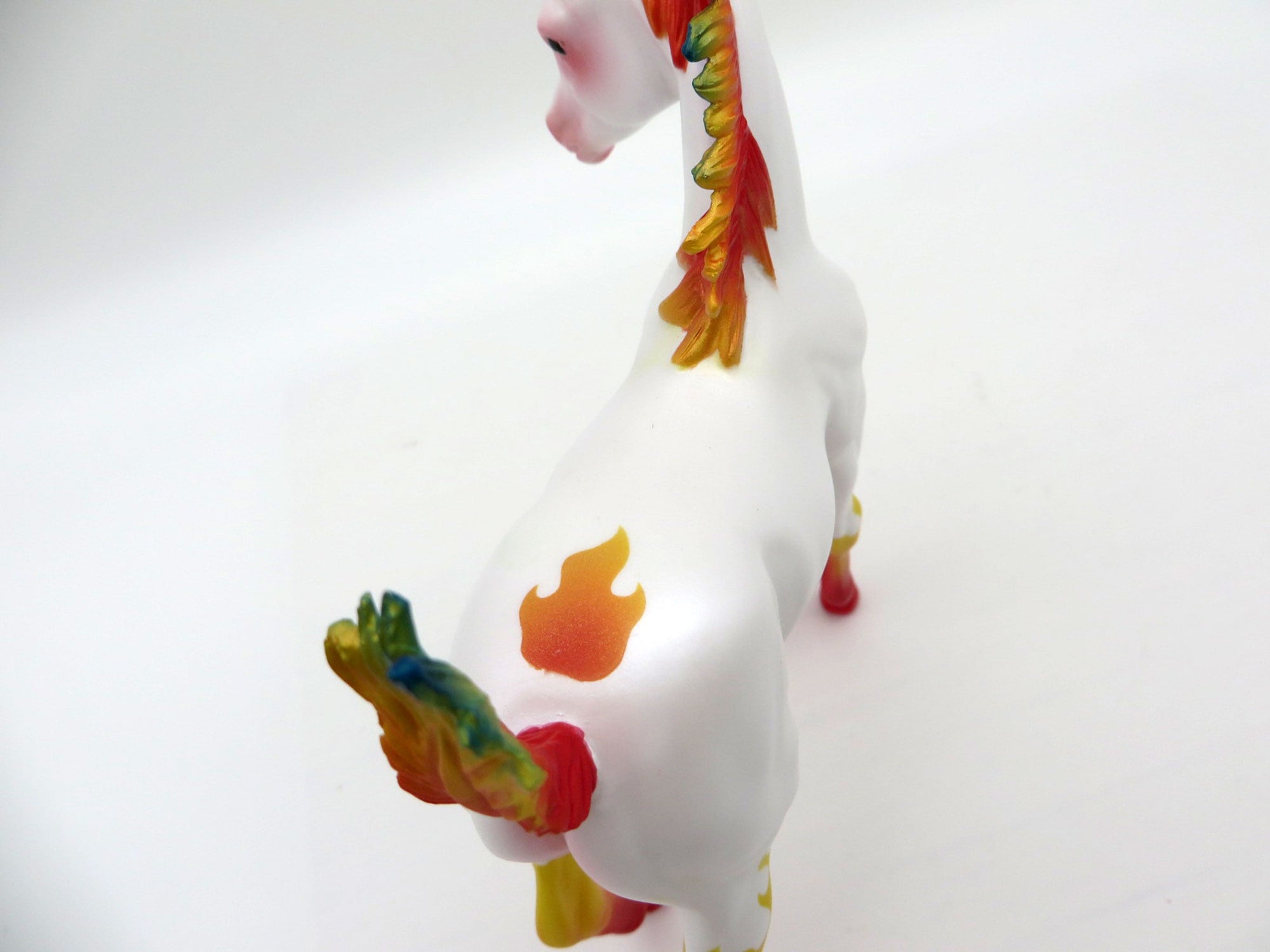 Fire-OOAK Foal Decorator Painted By Jas EQ 21