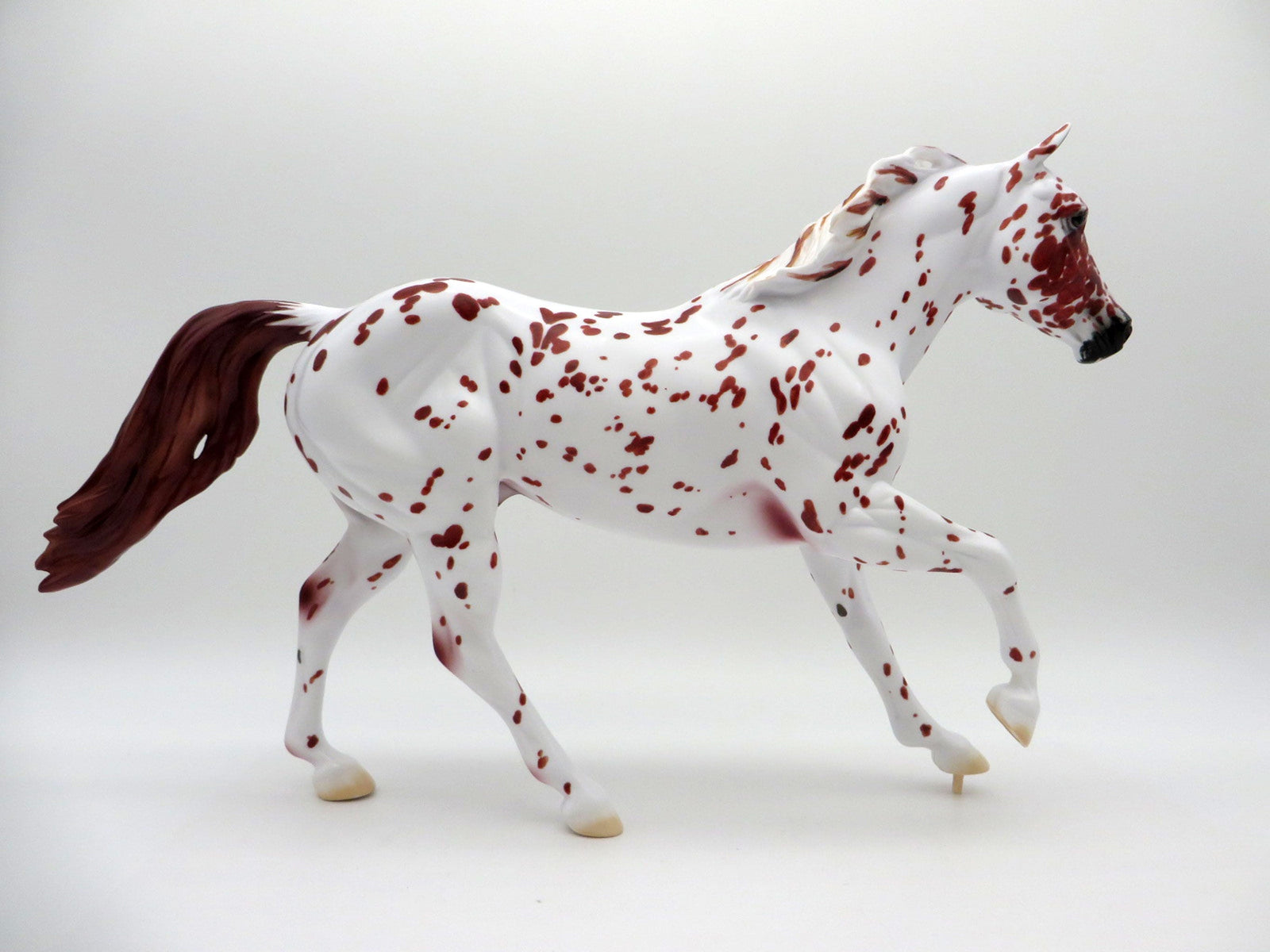 Firehouse-OOAK Leopard Appaloosa Foundation Quarter Horse By Jas Fanning EQ 2021