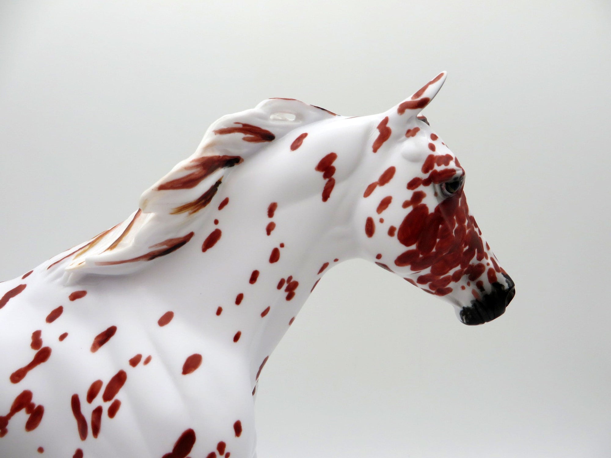 Firehouse-OOAK Leopard Appaloosa Foundation Quarter Horse By Jas Fanning EQ 2021