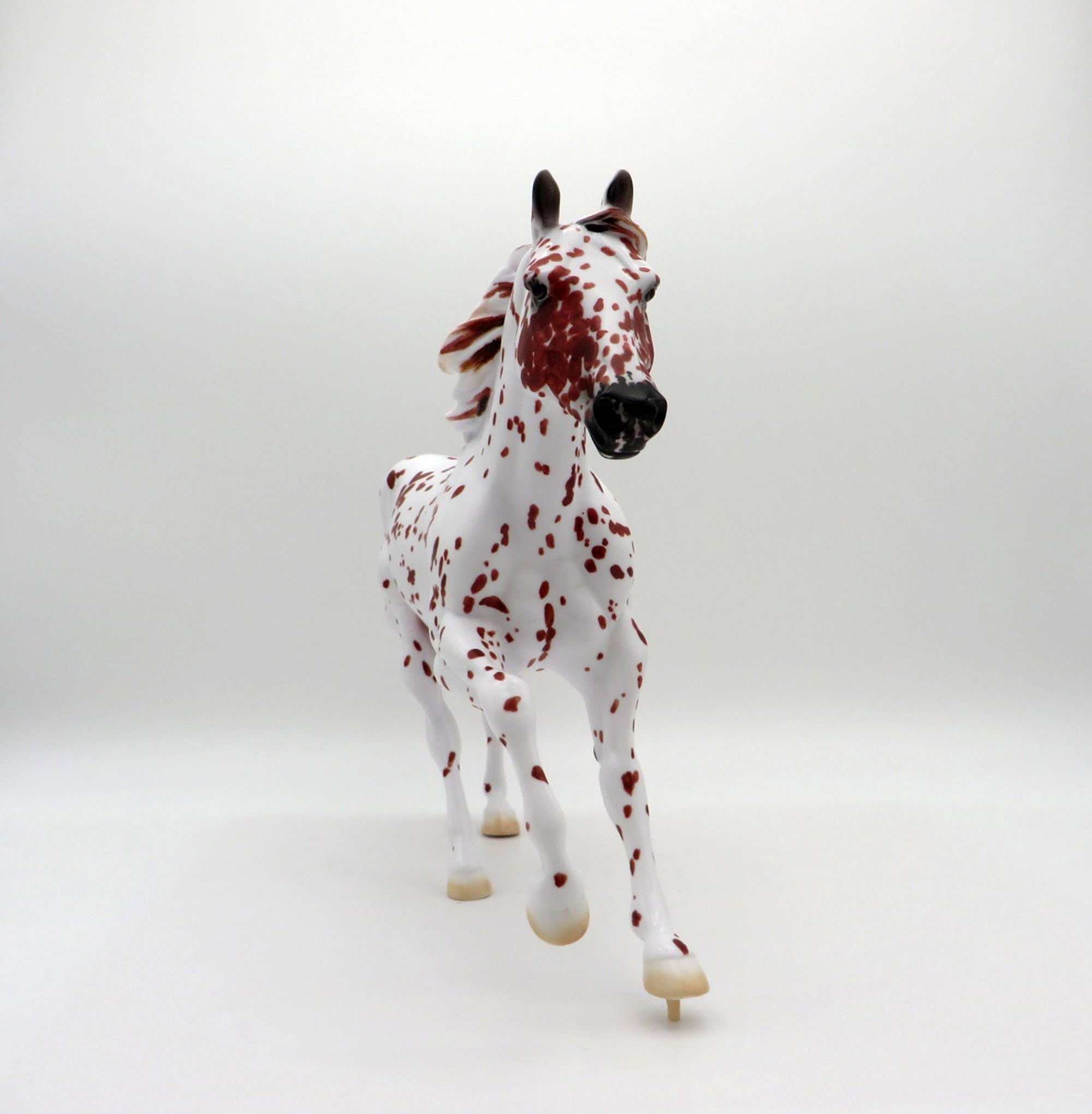Firehouse-OOAK Leopard Appaloosa Foundation Quarter Horse By Jas Fanning EQ 2021