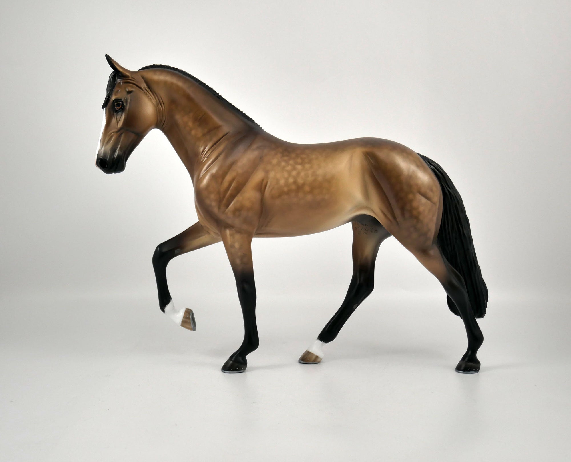 Fireside-OOAK Buckskin TWH  By Sheryl Leisure 12/21/20