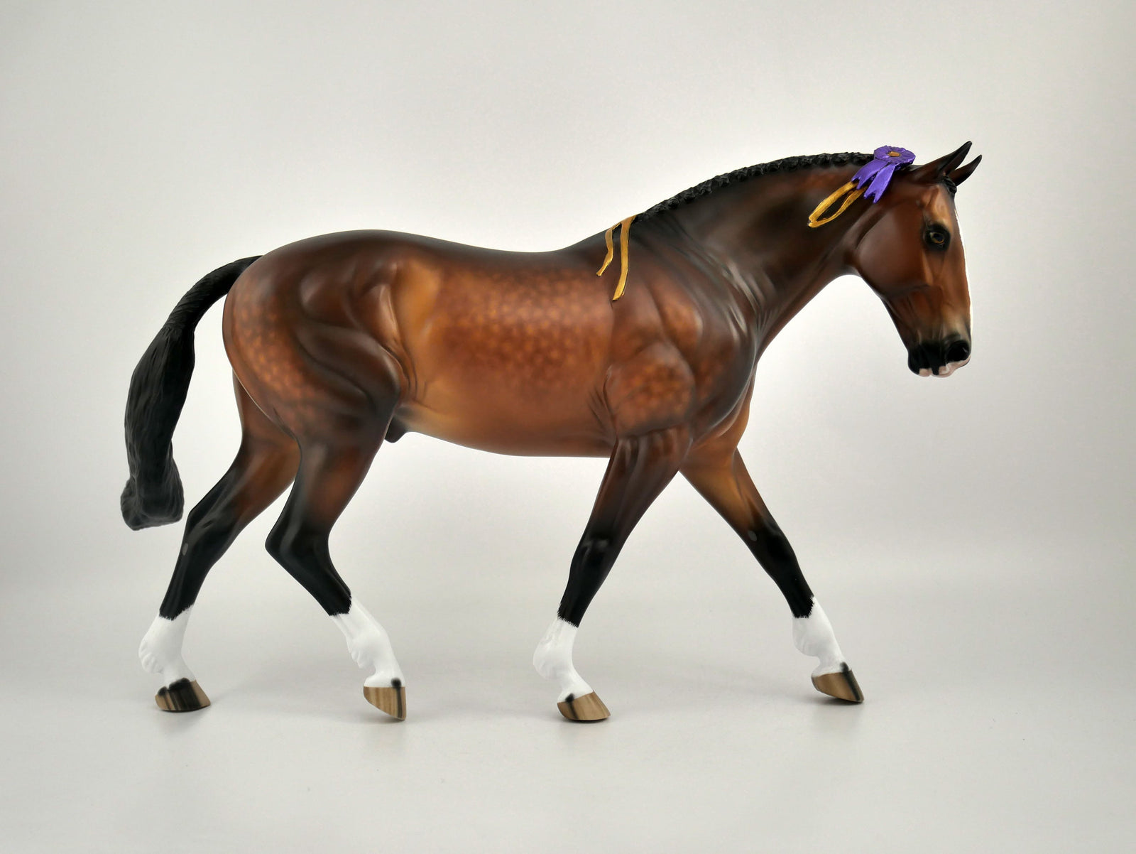 FLEETWOOD-OOAK DAPPLE BAY IRISH DRAFT BY SHERYL LEISURE 11/11/20