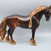 Flickering Firelight OOAK Chestnut Friesian Andalusian By Ashley Palmer Holiday Best Offers 12/11/23