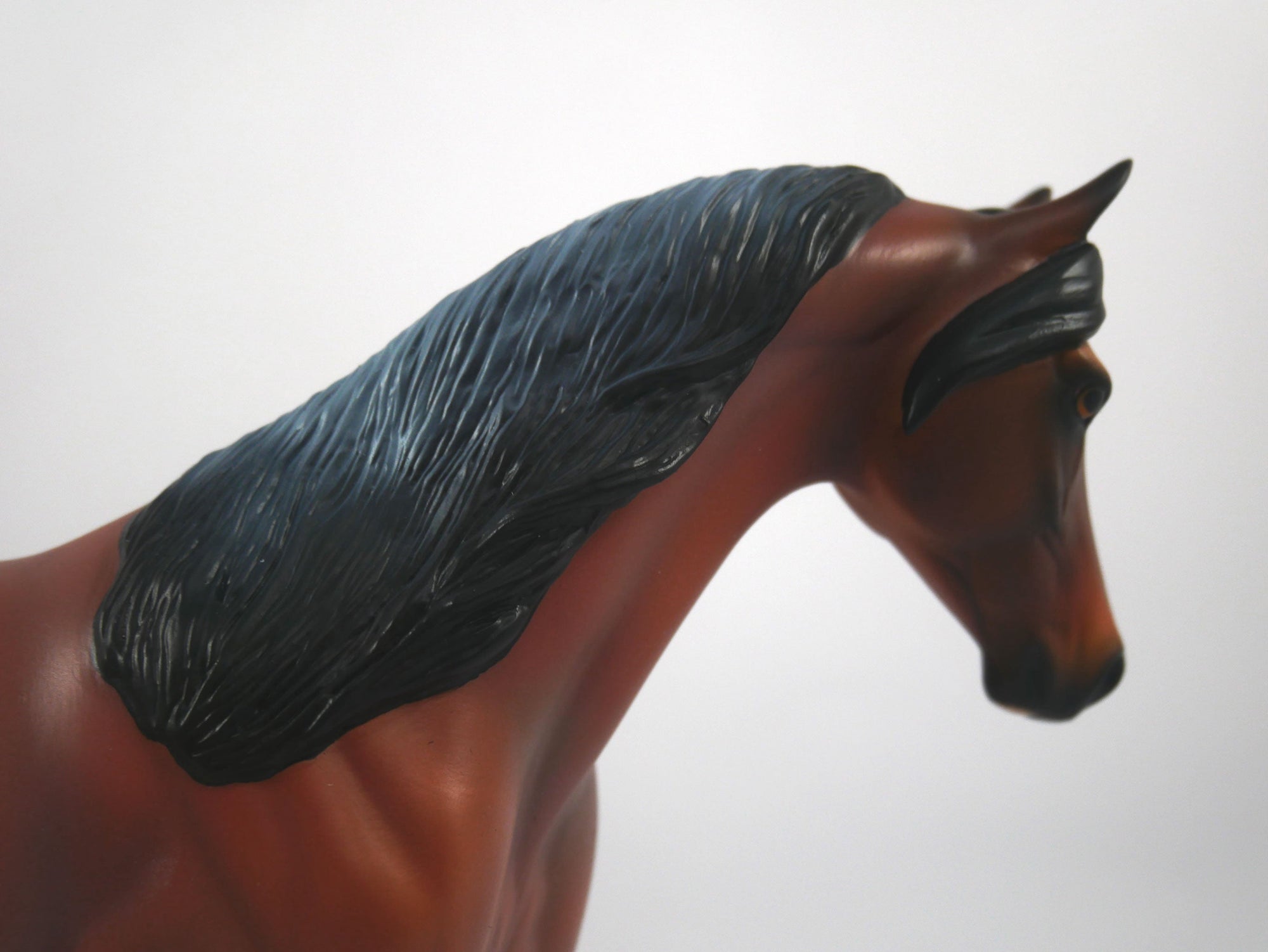 Football Stance-OOAK Bay Pony- By Audrey Dixon