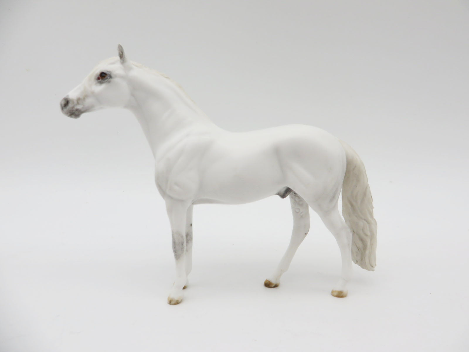 Forenoon Stroll - OOAK - Grey Andalusian Chip By Andrea Thomason - Christmas Tails 2022 - CT22