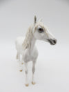 Forenoon Stroll - OOAK - Grey Andalusian Chip By Andrea Thomason - Christmas Tails 2022 - CT22