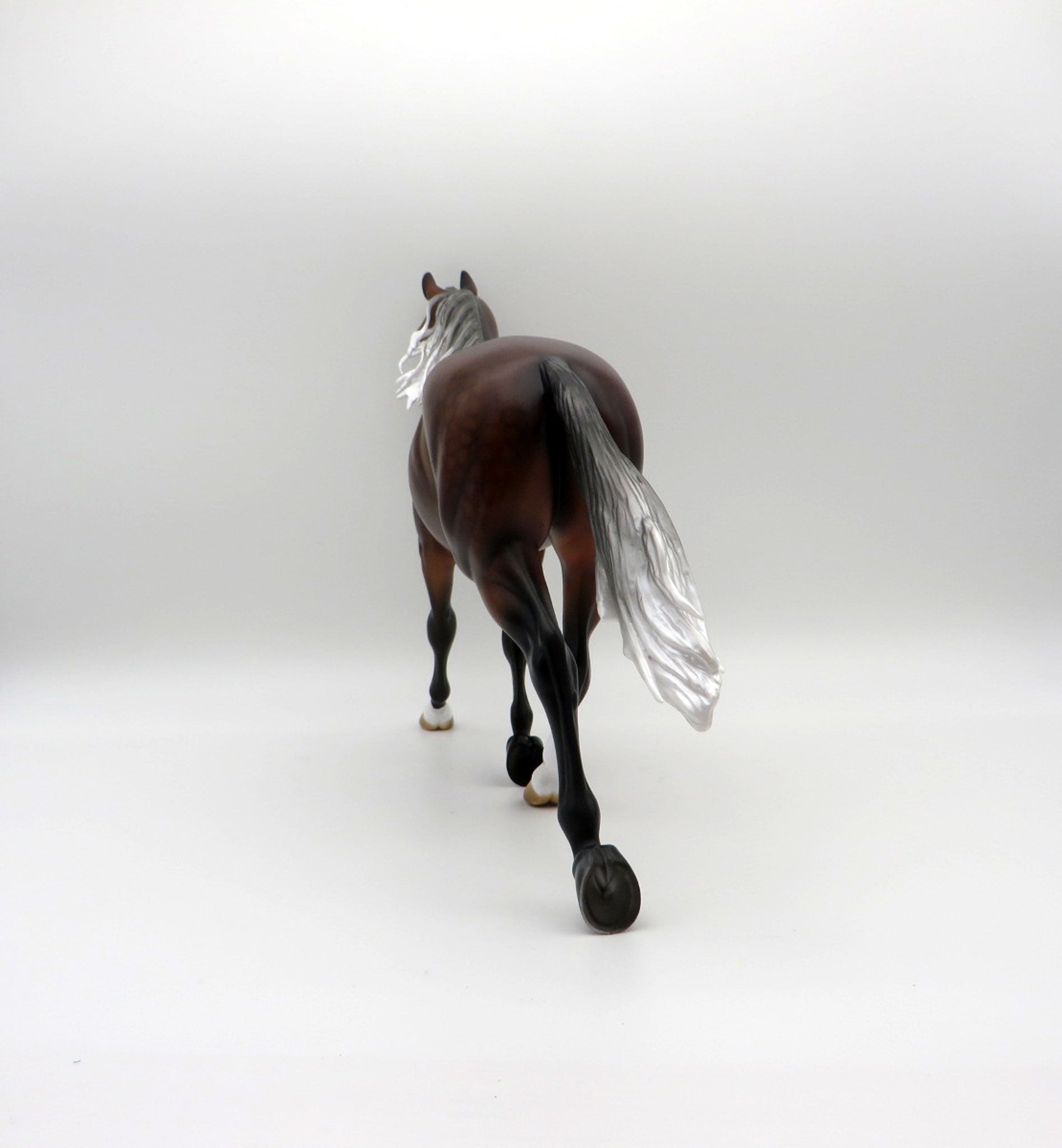 Francis-OOAK Dapple Silver Bay Palouse Painted By Audrey Dixon  EQ 21
