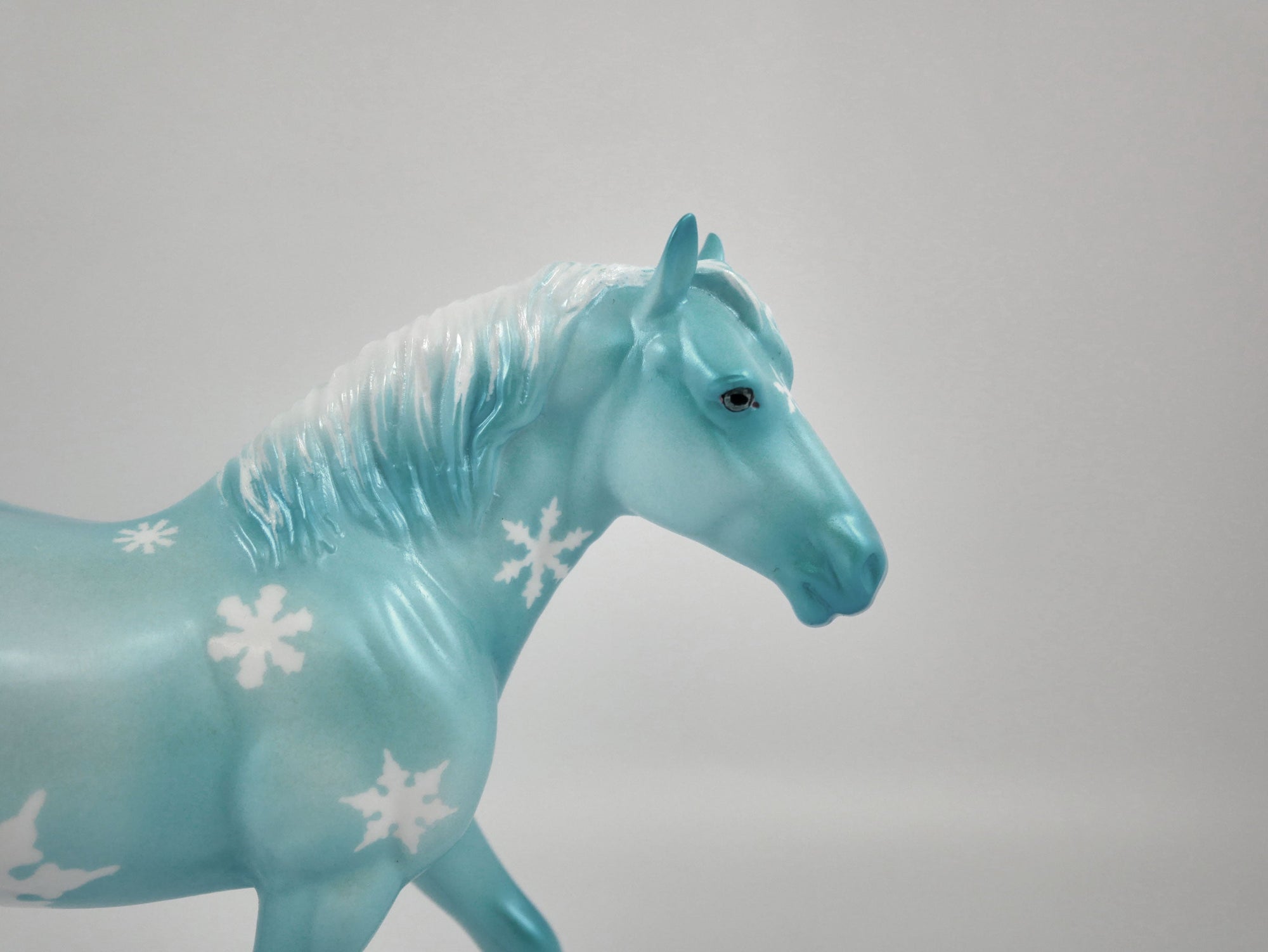 Frore-OOAK Snowflake Trotting Draft Pebbles 12/16/20